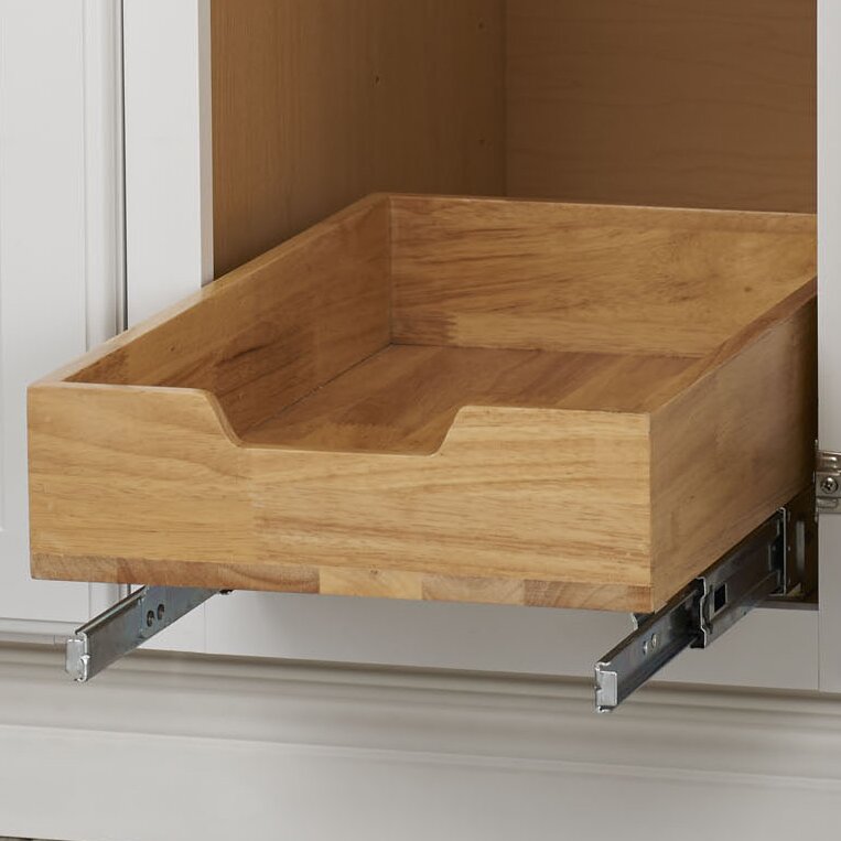 Rebrilliant Eliany Wood Pull Out Drawer & Reviews Wayfair